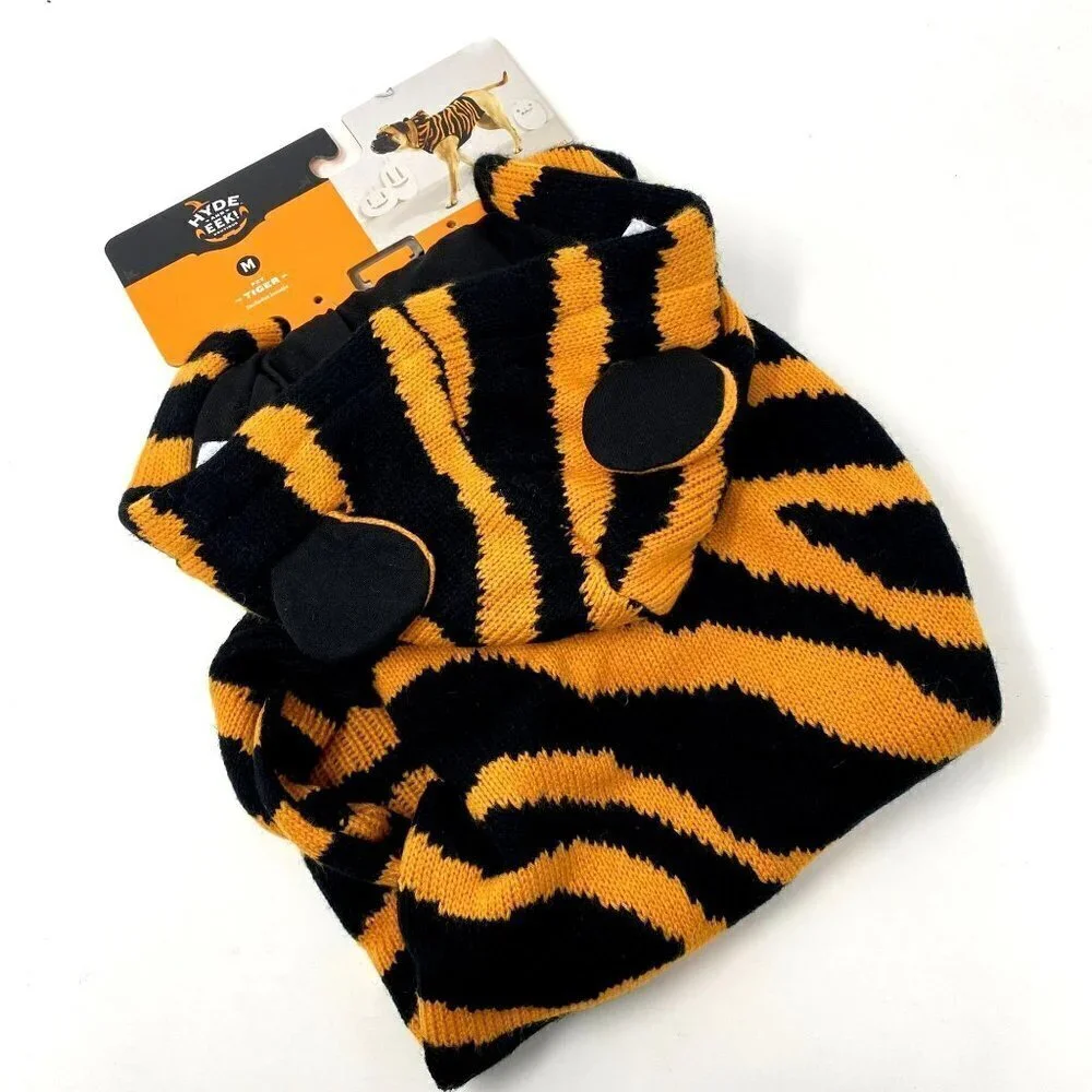 Target Tiger Halloween Dog Sweater Hyde & EEK! Boutique™ Sizes Med/ Lg